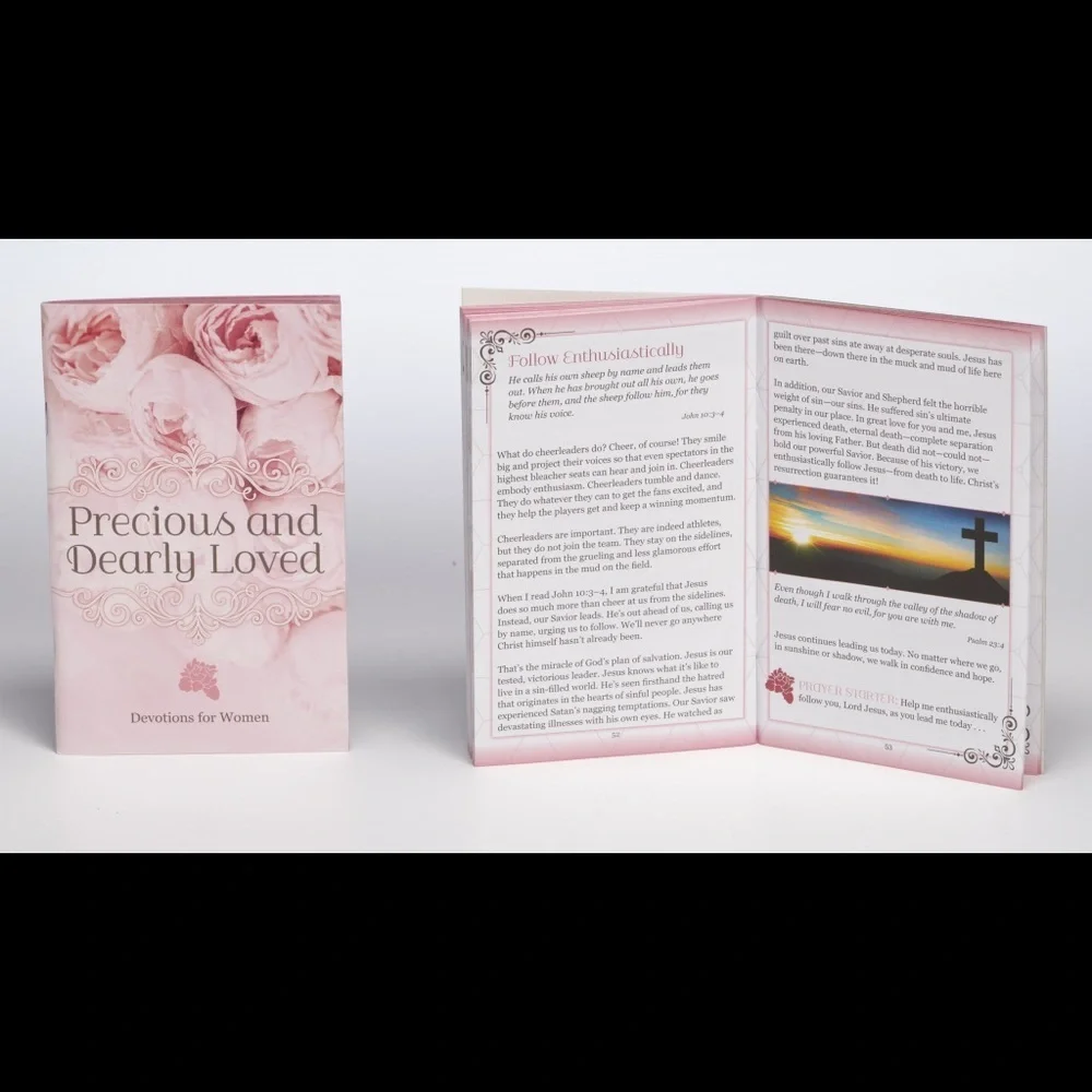 Precious & Dearly Loved Devotion Book Bookmark pen